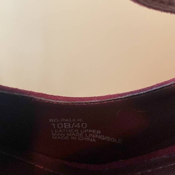 BCBG Suede Leather Platform MaryJane Paulie Heels - Picture 12 of 14